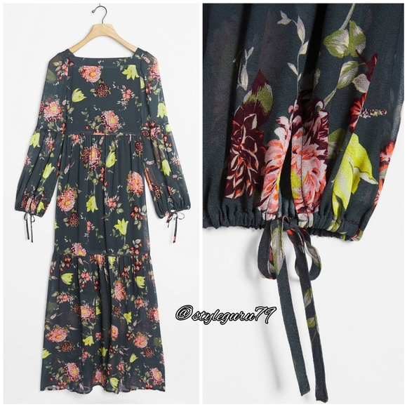 NWT, Anthropologie, Evelin Maxi Dress - Picture 3 of 3
